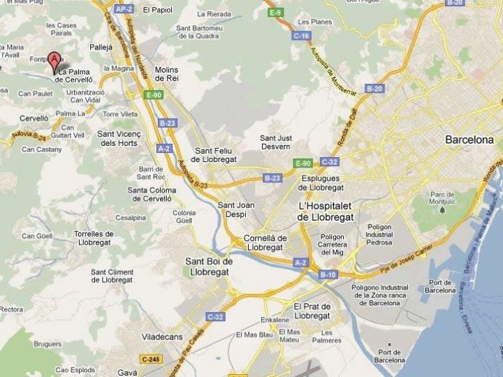 Industrial Plot for rent at La Palma de Cervello