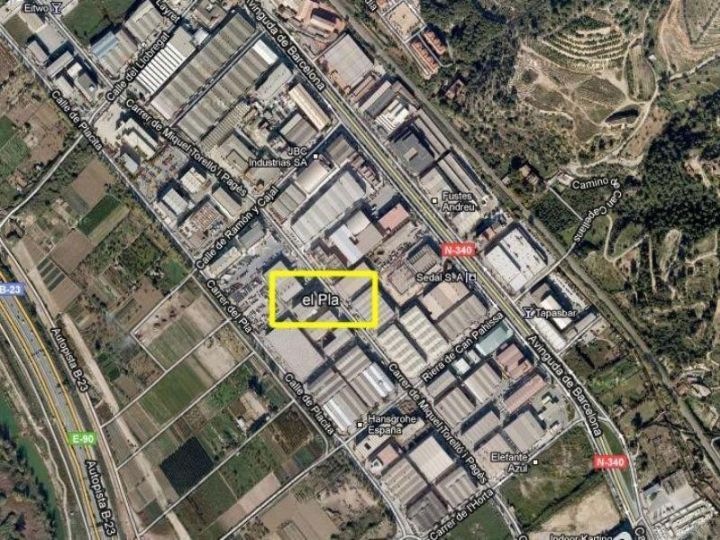 Industrial Land for rent at Molins de Rei