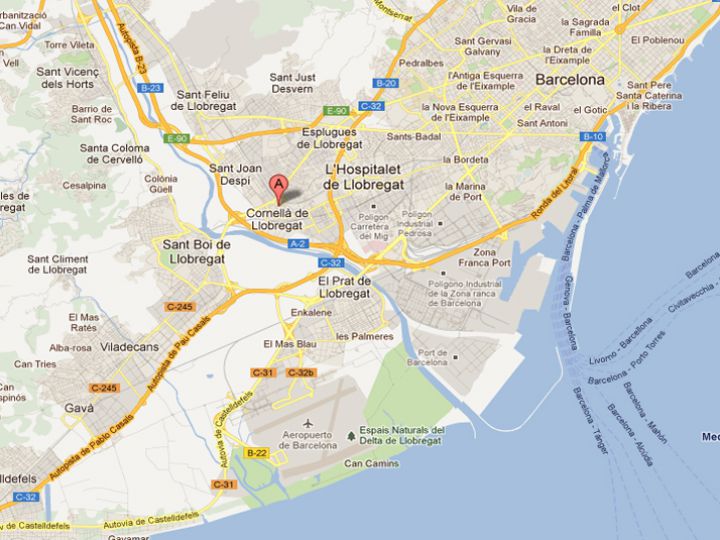 Industrial Plot for rent at Cornellà de Llobregat