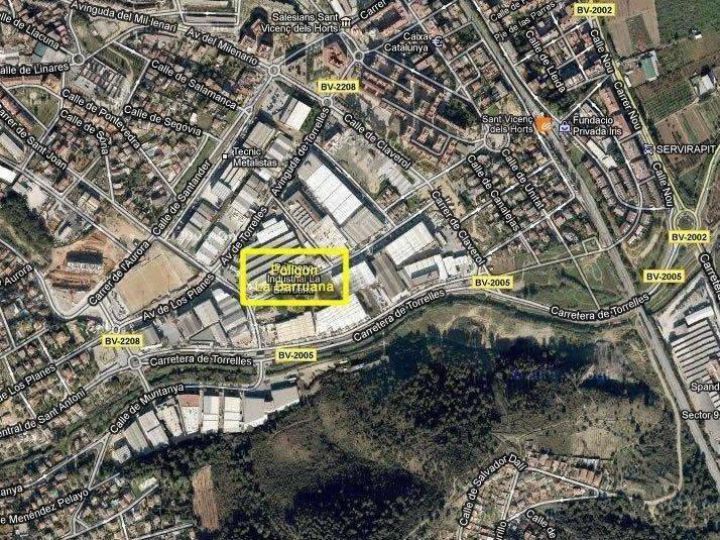 Industrial Plot for rent at Sant Vicenç dels Horts