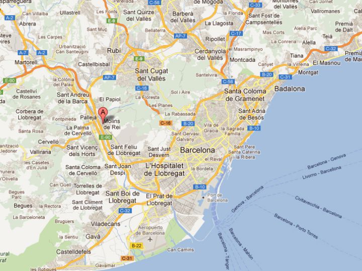 Industrial Plot for rent at Molins de Rei