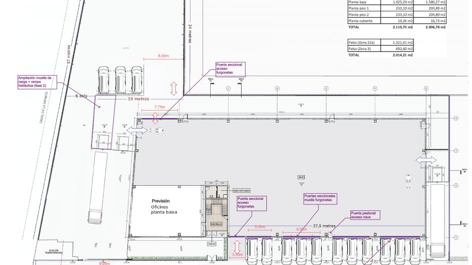 FINCAS LLOBREGAT GESTIONA ARRENDAMIENTO NAVE LOGISTICA 2.100 M.2 LLAVES EN MANO.